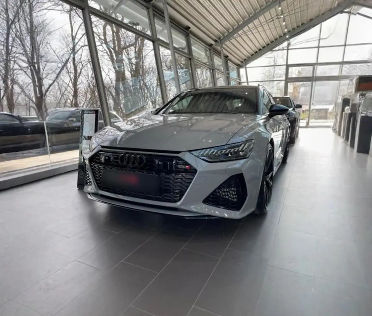 Audi RS6 Dynamic 2023, interior — Barcelona Luxury Car Rental, Barcelona. The 2023 Audi RS6 Dynamic pairs 621 hp with a five-seat estate body, a combination that…