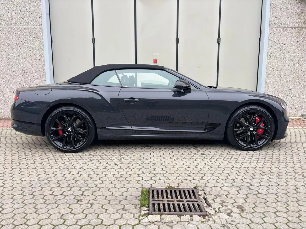 Bentley Continental GTC S V8 2025, rear view — Barcelona Luxury Car Rental, Barcelona. The Bentley Continental GTC S V8 is built for covering distance without ever feeling like…