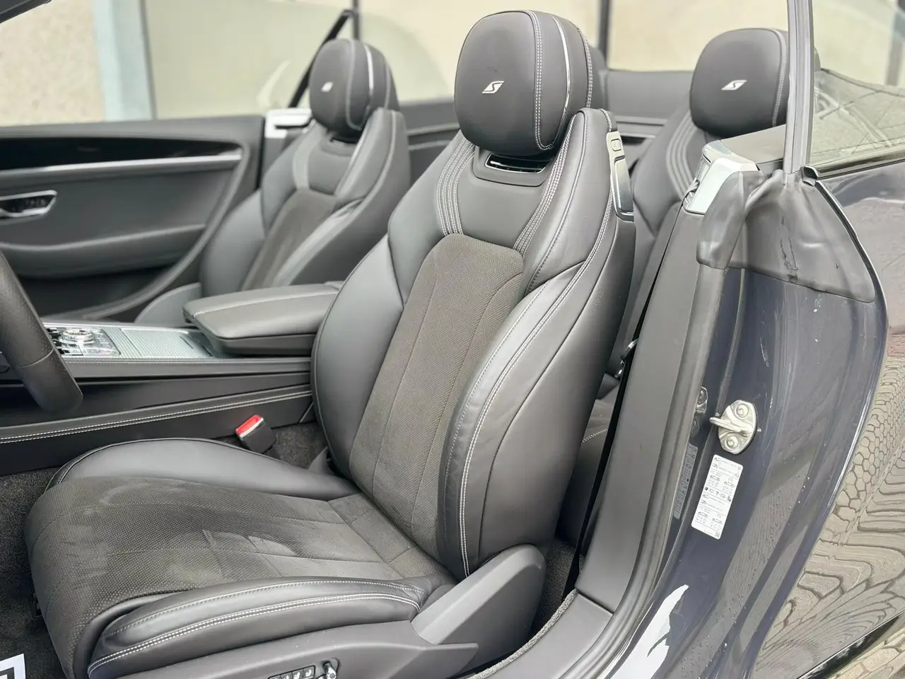 Bentley Continental GTC S V8 2025, interior — Barcelona Luxury Car Rental, Barcelona. The Bentley Continental GTC S V8 is built for covering distance without ever feeling like…