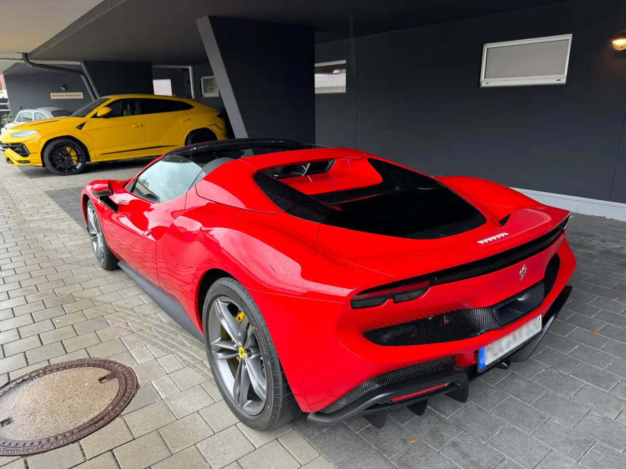 Ferrari 296 GTS Spider 2024, front view — Barcelona Luxury Car Rental, Barcelona. The 2024 Ferrari 296 GTS Spider puts 819 hp behind a two-seat cockpit and a retractable…