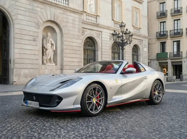 Ferrari 812 GTS 2024 — Barcelona Luxury Car Rental, Barcelona