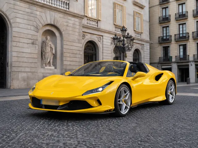 Ferrari F8 SPIDER 2023 — Barcelona Luxury Car Rental, Barcelona