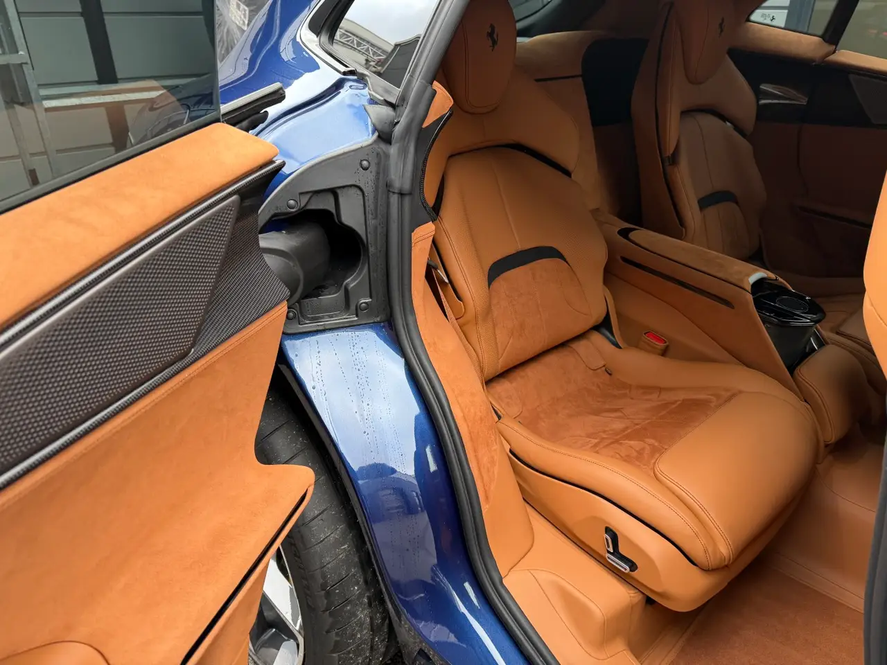 Ferrari Purosangue 2024, dashboard — Barcelona Luxury Car Rental, Barcelona. The Ferrari Purosangue occupies a category of its own within the marque's line-up: five…