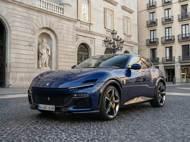 Ferrari Purosangue 2024 — Barcelona Luxury Car Rental, Barcelona