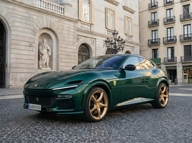Ferrari Purosangue Atelier 2025 — Barcelona Luxury Car Rental, Barcelona