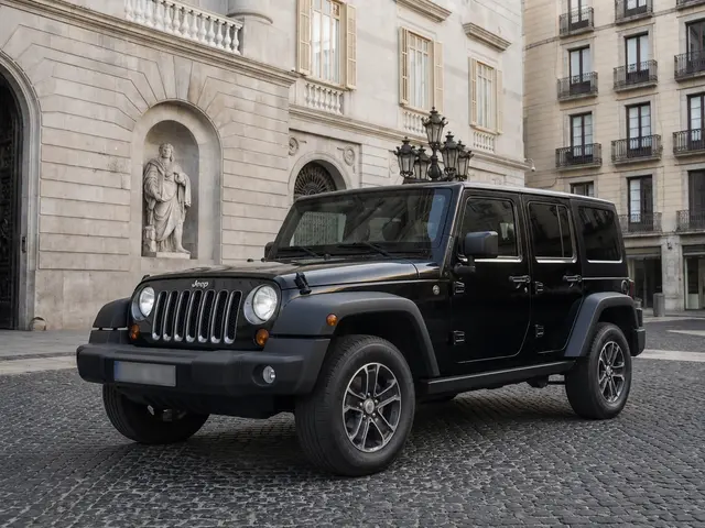 Jeep Wrangler 2025 — Barcelona Luxury Car Rental, Barcelona