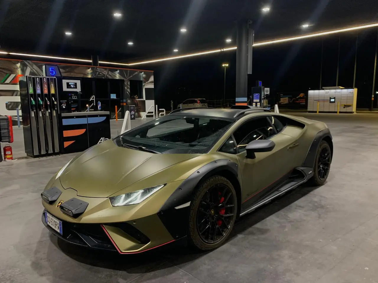 Lamborghini Huracan Sterrato 2024, exterior — Barcelona Luxury Car Rental, Barcelona. The Lamborghini Huracán Sterrato sits apart from the rest of Lamborghini's lineup: raised…