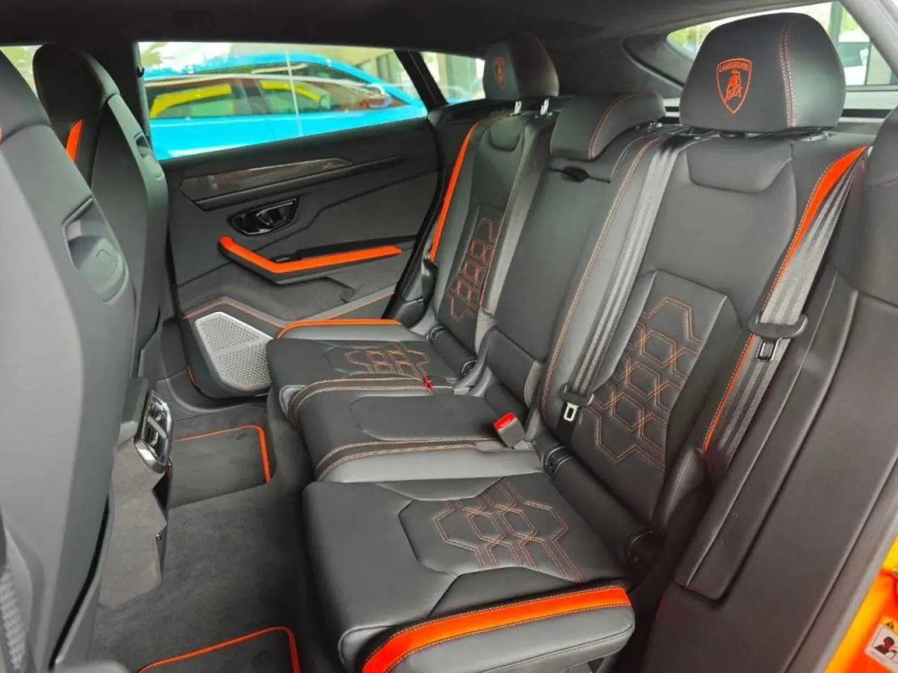 Lamborghini Urus S 2024, interior — Barcelona Luxury Car Rental, Barcelona. The Lamborghini Urus S carries 666 hp into a five-seat cabin that sets it apart from most…