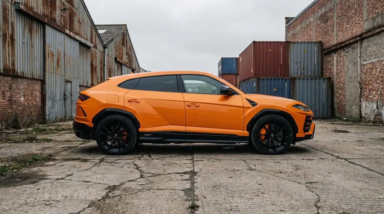 Lamborghini Urus S 2024, exterior — Barcelona Luxury Car Rental, Barcelona. The Lamborghini Urus S carries its 666 hp with an ease that few SUVs can match, pairing…