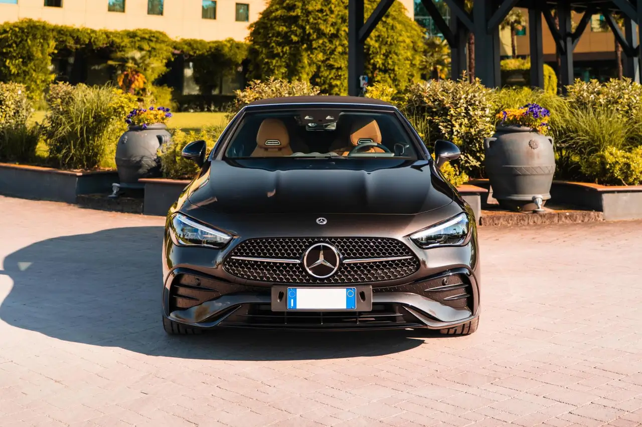 Mercedes Benz CLE 300 Cabriolet AMG Premium 2025, interior — Barcelona Luxury Car Rental, Barcelona. The 2025 Mercedes-Benz CLE 300 Cabriolet AMG Premium pairs 258 hp with the calm,…