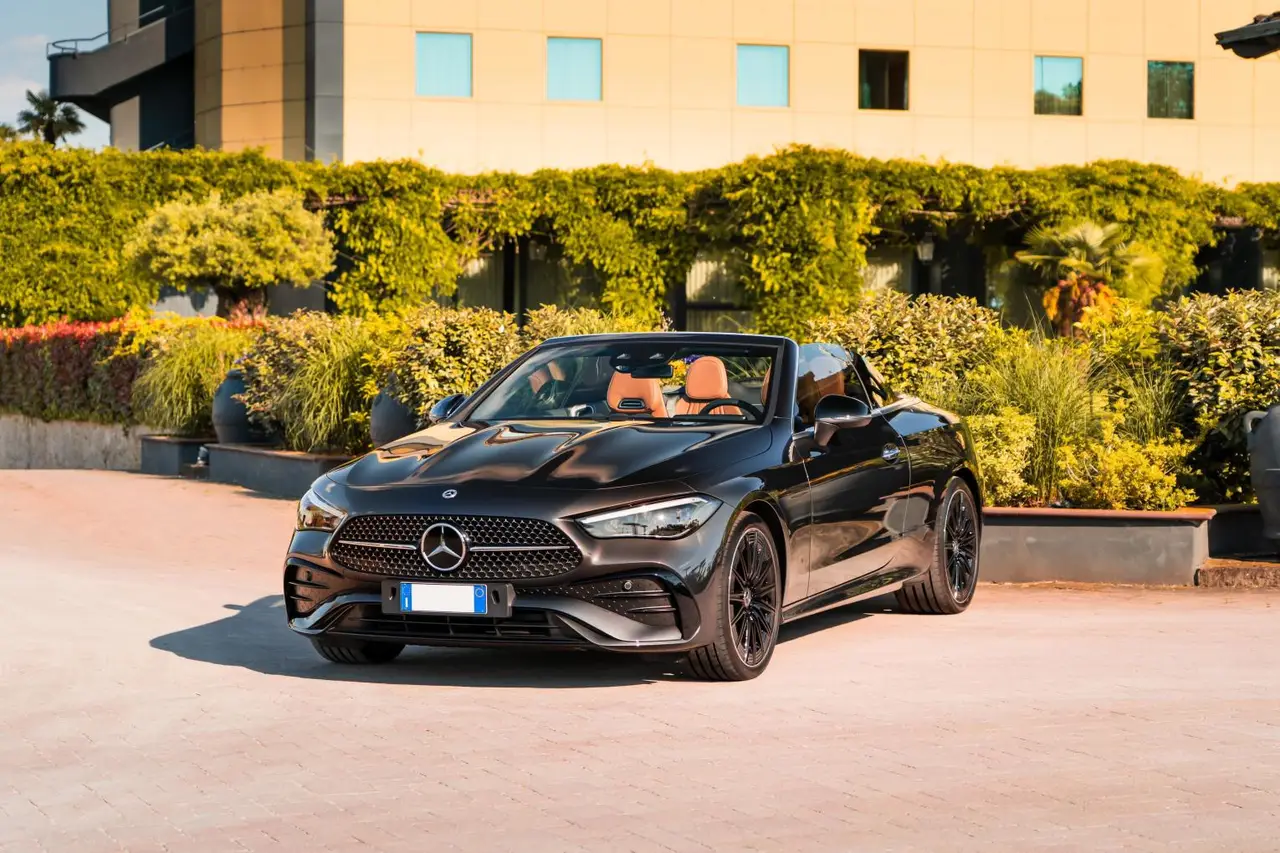 Mercedes Benz CLE 300 Cabriolet AMG Premium 2025, dashboard — Barcelona Luxury Car Rental, Barcelona. The 2025 Mercedes-Benz CLE 300 Cabriolet AMG Premium pairs 258 hp with the calm,…