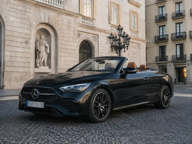 Mercedes Benz CLE 300 Cabriolet AMG Premium 2025 — Barcelona Luxury Car Rental, Barcelona