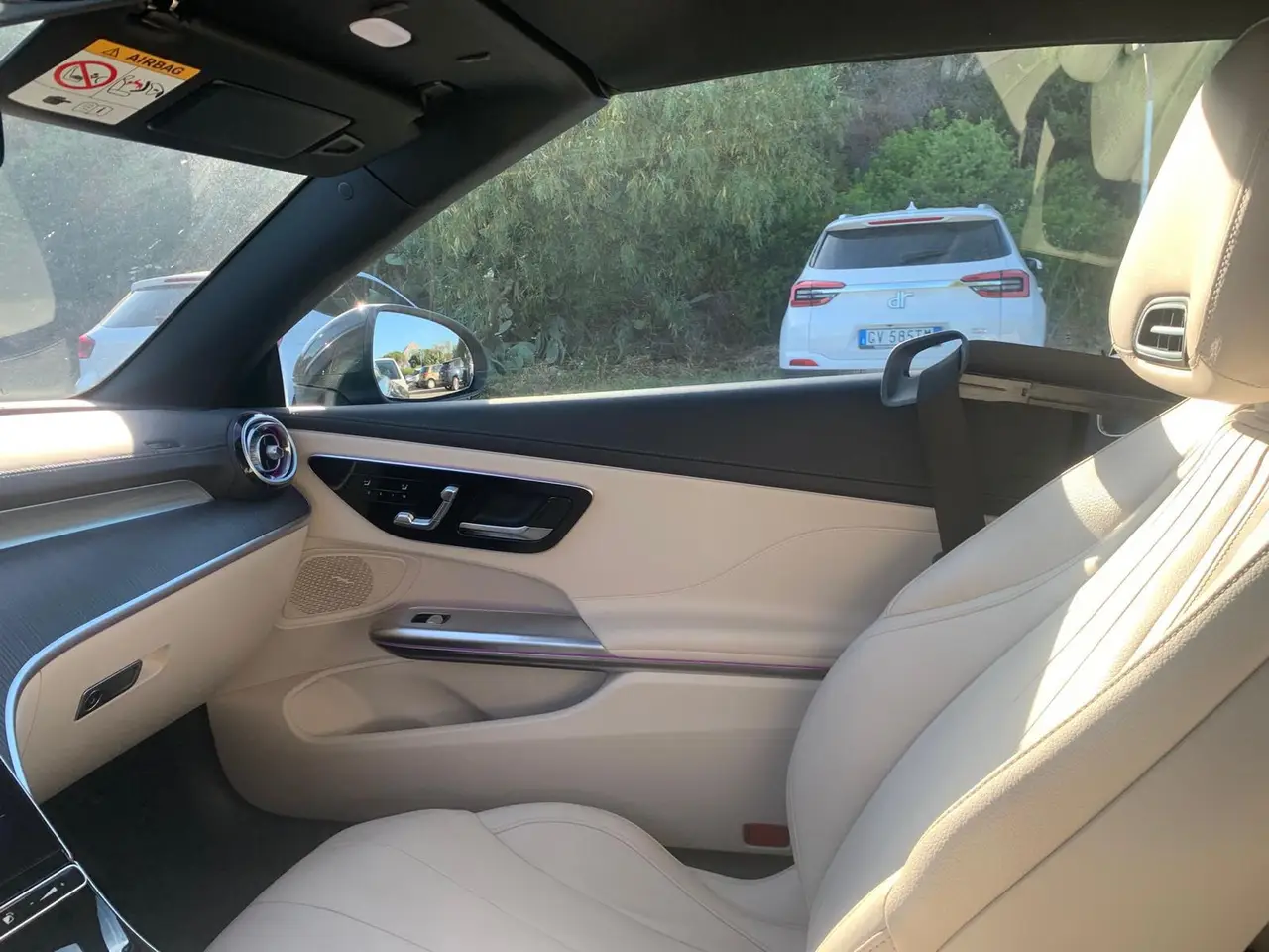Mercedes Benz CLE Cabrio 2025, front view — Barcelona Luxury Car Rental, Barcelona. The 2025 Mercedes Benz CLE Cabrio brings 258 hp to a body designed for open-air comfort…