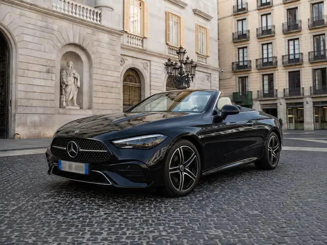 Mercedes Benz CLE Cabrio 2025 — Barcelona Luxury Car Rental, Barcelona