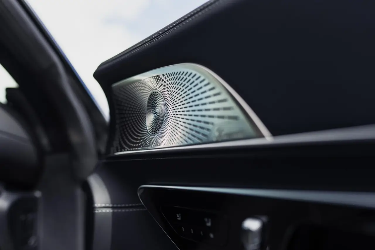 Mercedes Benz GT63 AMG Coupe 2024, dashboard — Barcelona Luxury Car Rental, Barcelona. The Mercedes Benz GT63 AMG Coupe pairs a 577 hp AMG drivetrain with a long, low bonnet…