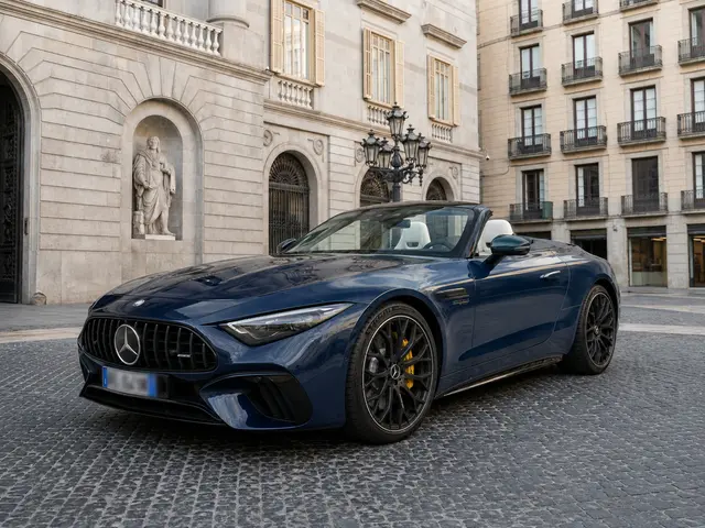Mercedes Benz SL 63 AMG 2025 — Barcelona Luxury Car Rental, Barcelona