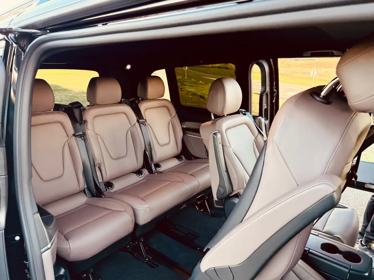 Mercedes Benz V300 4x4 XL Exclusive 7 seats 2025, interior — Barcelona Luxury Car Rental, Barcelona. The Mercedes-Benz V300 4x4 XL Exclusive is built around one core idea: keeping a full…