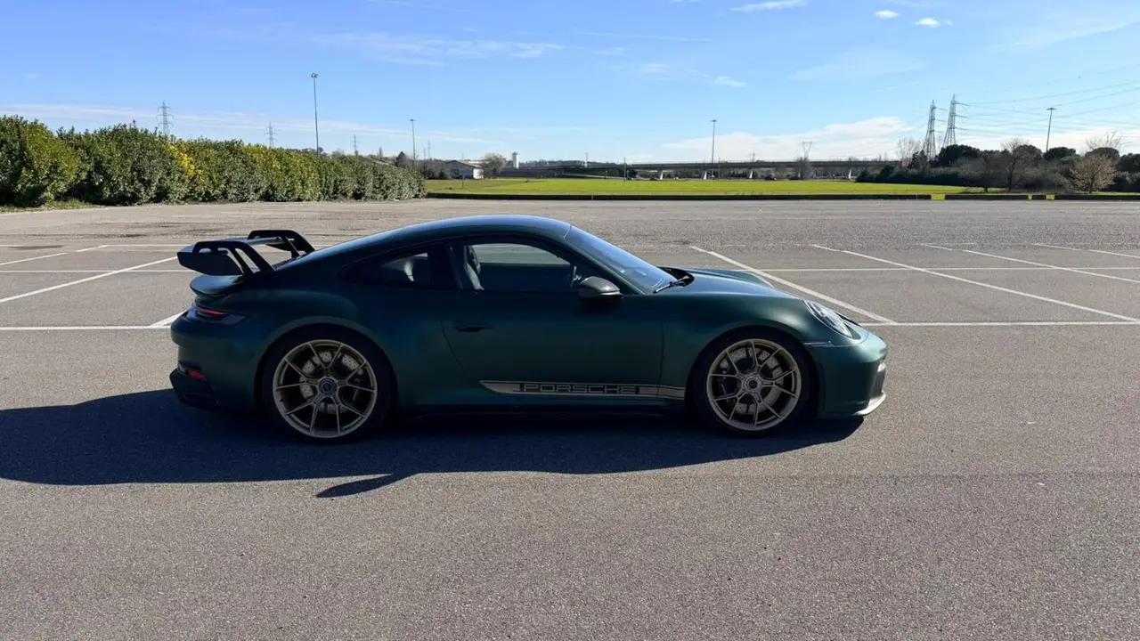 Porsche 911 GT3 2026, exterior — Barcelona Luxury Car Rental, Barcelona. The 2026 Porsche 911 GT3 is built for drivers who want feedback, not just speed. With 510…