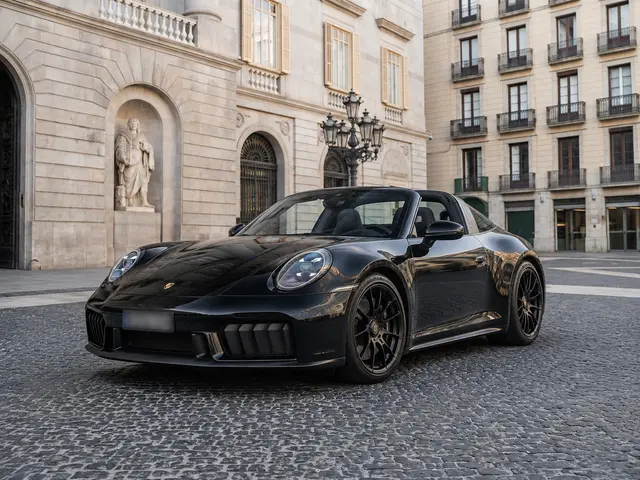 Porsche 911 Targa 2025 — Barcelona Luxury Car Rental, Barcelona