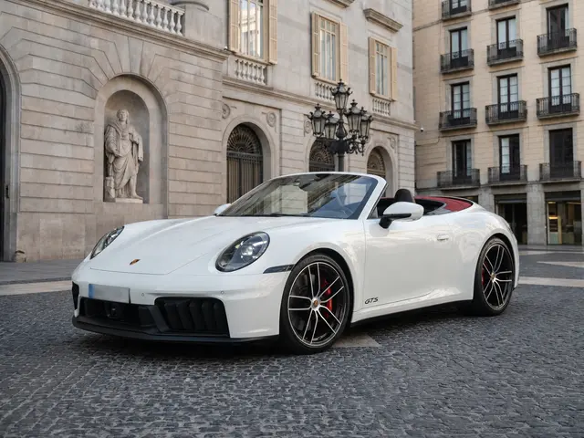 Porsche 992.2 Carrera 4 GTS Cabrio 2025 — Barcelona Luxury Car Rental, Barcelona