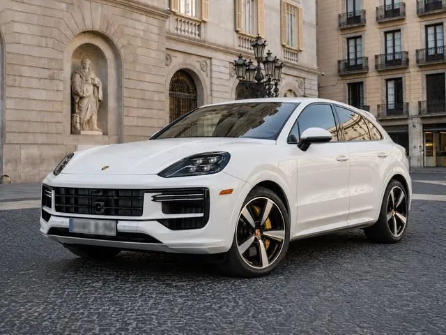 Porsche Cayenne Turbo E-Hybrid Coupé GT 2026 — Barcelona Luxury Car Rental, Barcelona