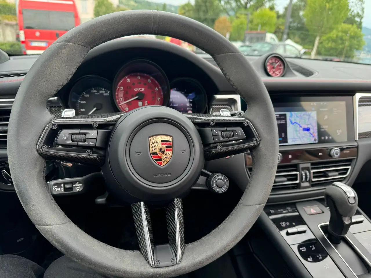 Porsche Macan GTS 2024, interior — Barcelona Luxury Car Rental, Barcelona. The Porsche Macan GTS pairs 440 hp with the practicality of five seats, giving it a…