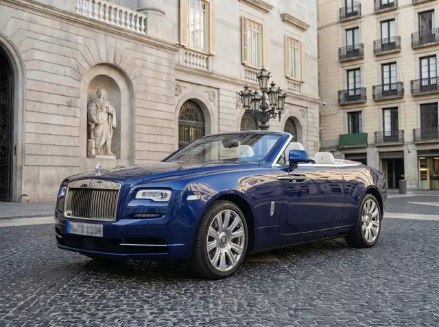 Rolls-Royce Dawn 2022 — Barcelona Luxury Car Rental, Barcelona