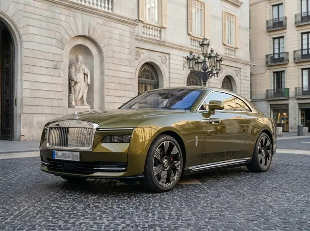 Rolls-Royce Spectre 2024 — Barcelona Luxury Car Rental, Barcelona