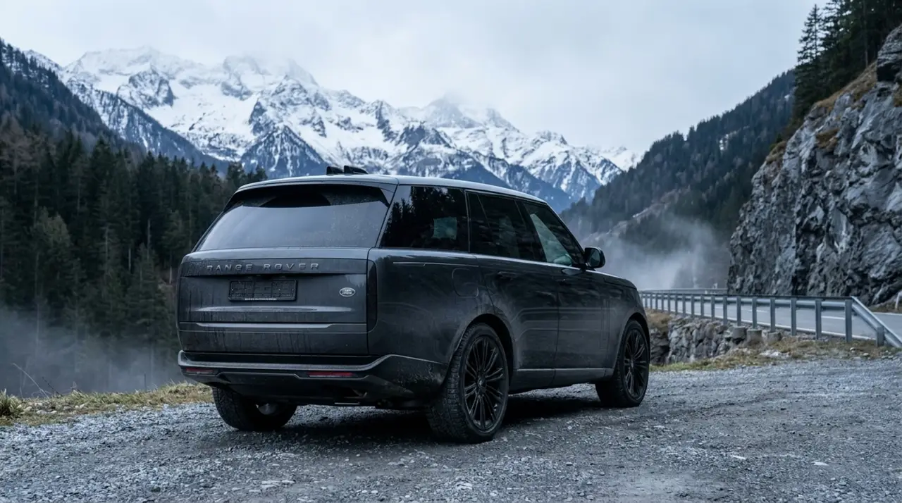 Rover Range Rover Autobiography P530 2026, front view — Barcelona Luxury Car Rental, Barcelona. The 2026 Range Rover Autobiography P530 carries its 530 hp with the kind of restraint…